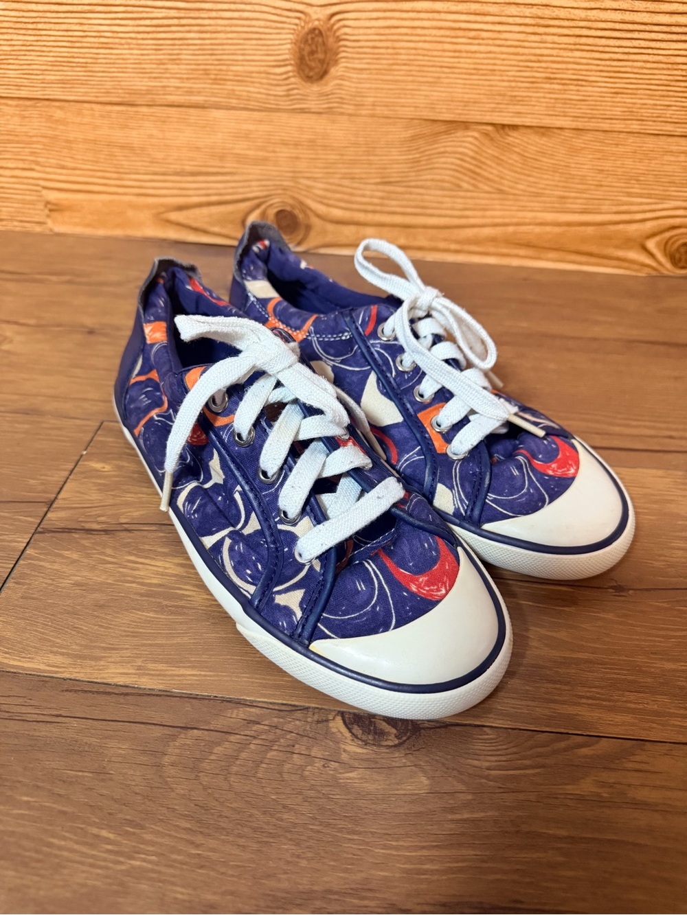 Coach Womens Barrett Sneakers Size 7 Purple Shoes